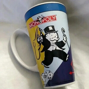 Design Pac Inc. Monopoly 16 oz Coffee Mug “Mr. Monopoly”